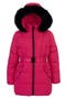 Kids' Faux Fur Trim Active Stadium Jacket