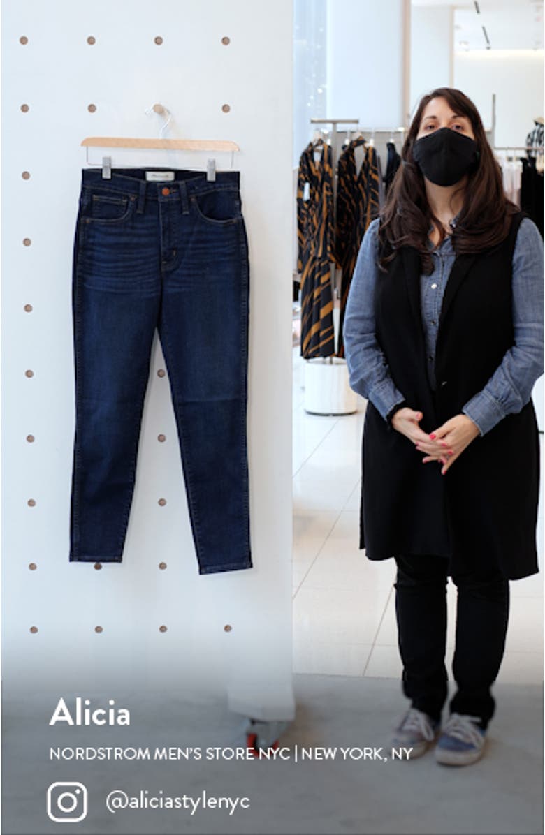 10-Inch High Rise Skinny Jeans, sales video thumbnail