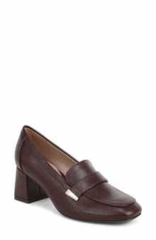 Davi Faux Leather Loafer Pump
