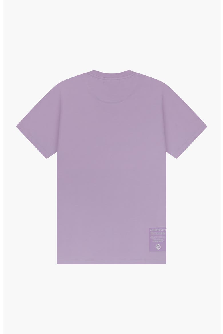 Front Brush Slim fit Tee, Alternate, color, Lavender