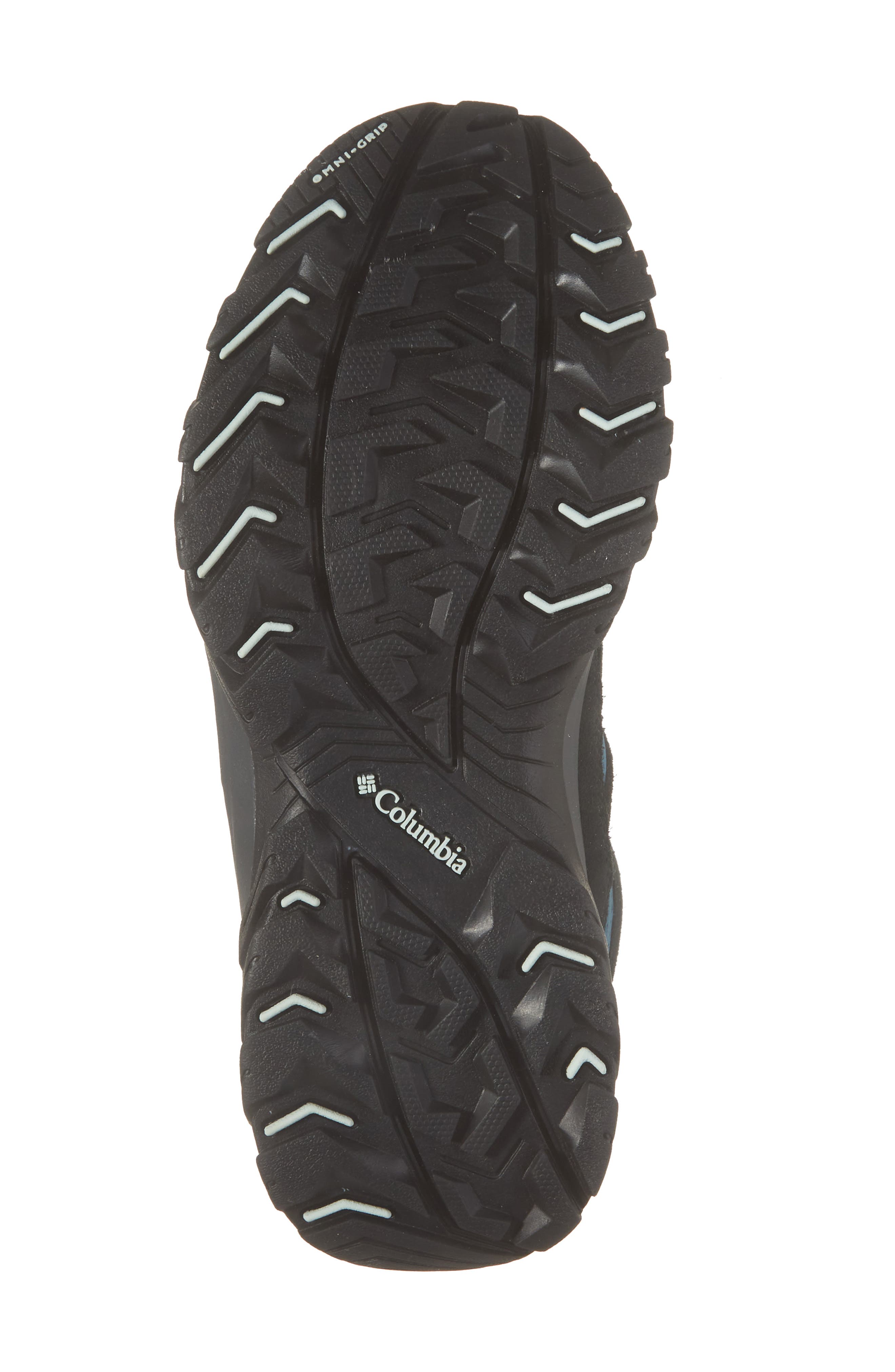 Columbia Crestwood Hiking Shoe, Alternate, color, Black/ Skylight