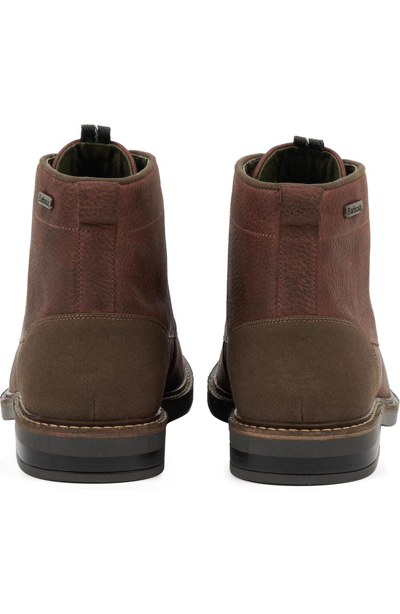 Barbour Deckham Plain Toe Boot, Alternate, color, Cedar