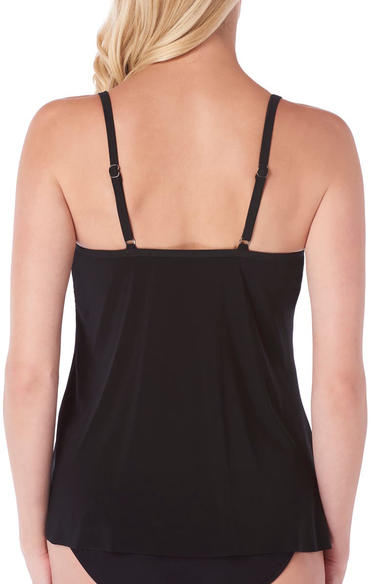 Magicsuit<sup>®</sup> Chloe Tankini Top, Alternate, color, Black
