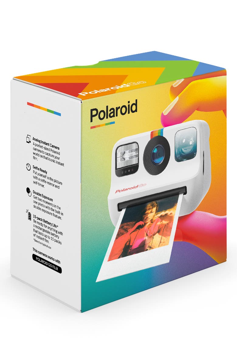 Polaroid Color Go Double Pack Color Film, Alternate, color, Black