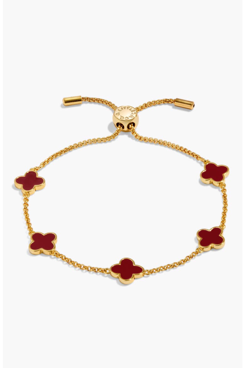 Signature Clover Collection Bracelet, Main, color, Gold Plated