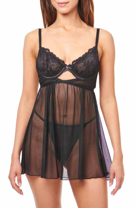RACHEL Rachel Roy RACHEL ROY Full Figure Soft Cup Babydoll