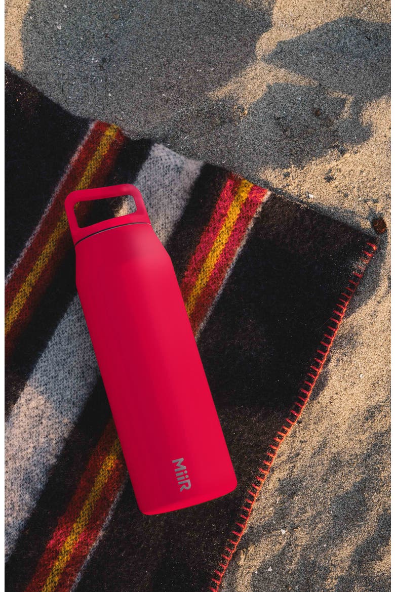 32-Ounce Wide Mouth Stainless Steel Insulated Water Bottle, Alternate, color, CASCARA