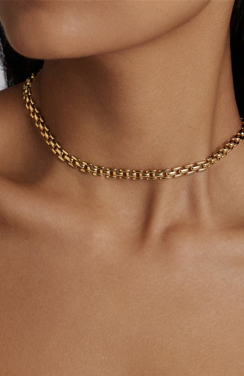Rc Retro Chic Rome Chain Necklace In Gold