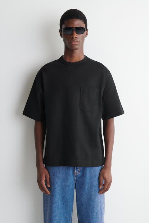 Oversized Pocket-Detail T-Shirt