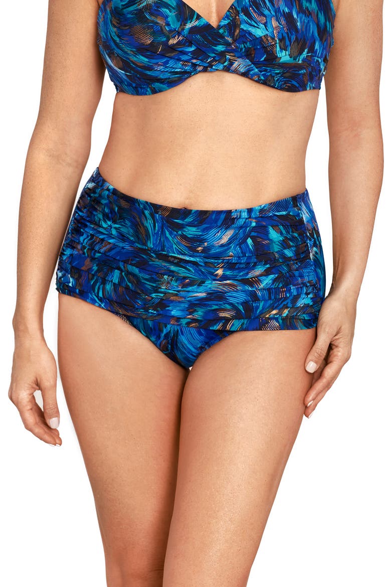 Fandango Norma Jean Bikini Bottoms, Main, color, BLUE MULTI