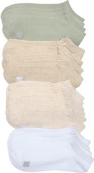 Lucky Brand 10-Pack Basic Heathered No Show Socks