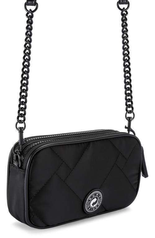 Kurt Geiger London Small Quilted Camera Bag In Black