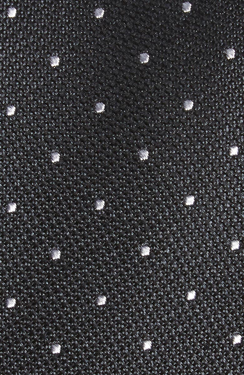 NORDSTROM MEN'S SHOP Saskia Dot Silk Tie, Alternate, color,