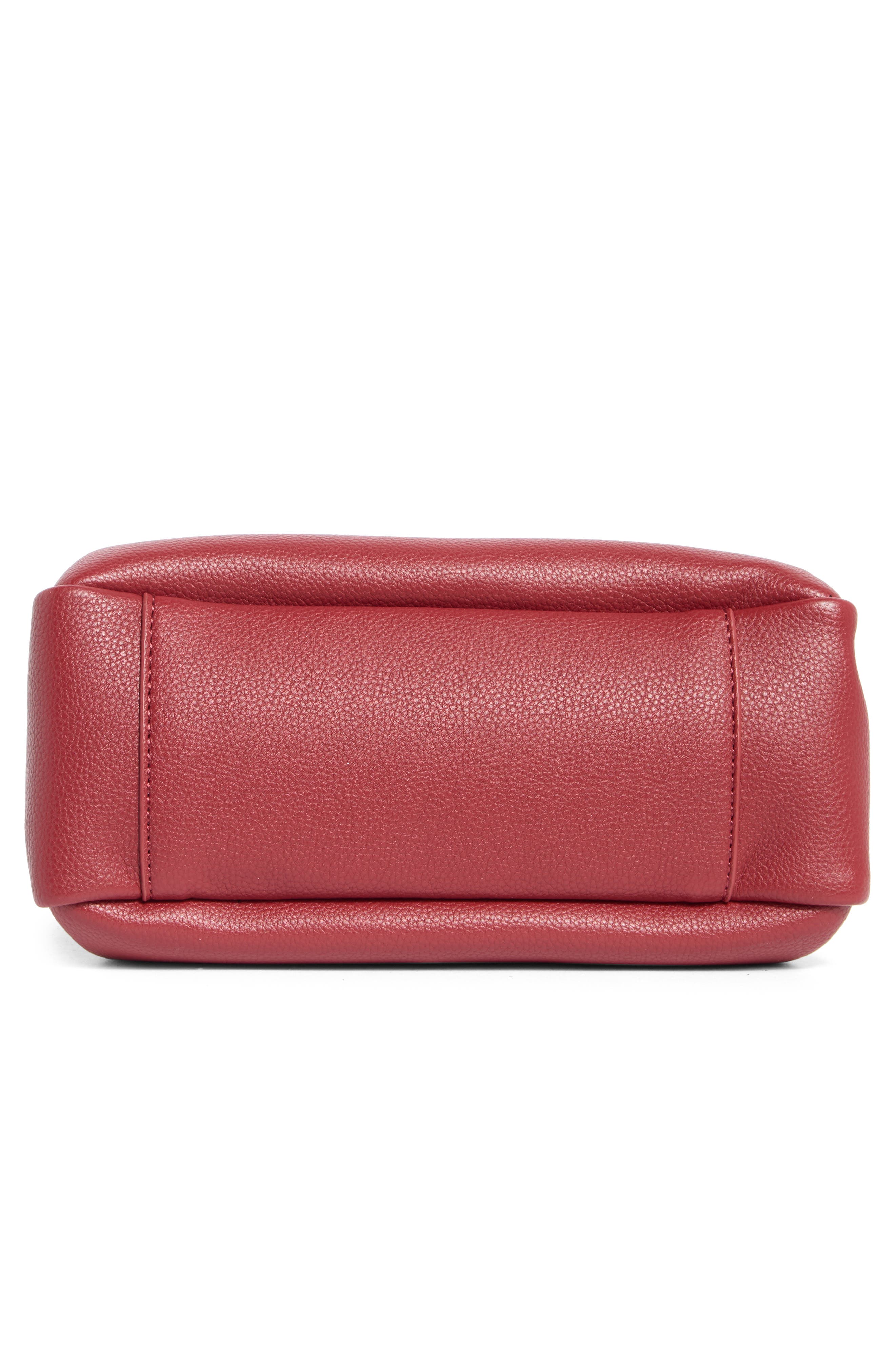 Bryar Small Satchel, Alternate, color, RHYTHM RED