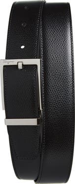 FERRAGAMO Classic Leather Reversible Belt