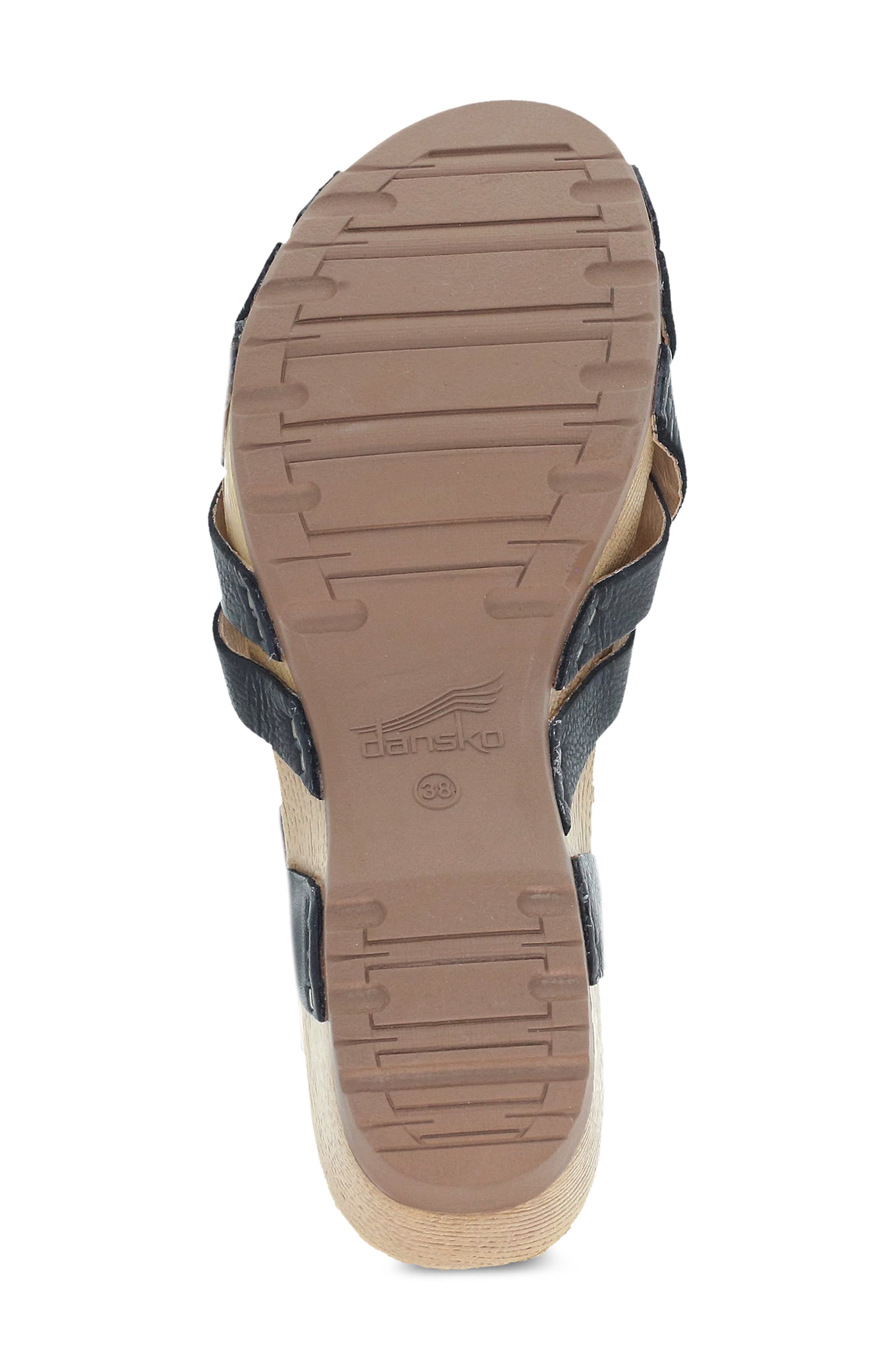 Dansko Tinley Wedge Sandal, Alternate, color, 