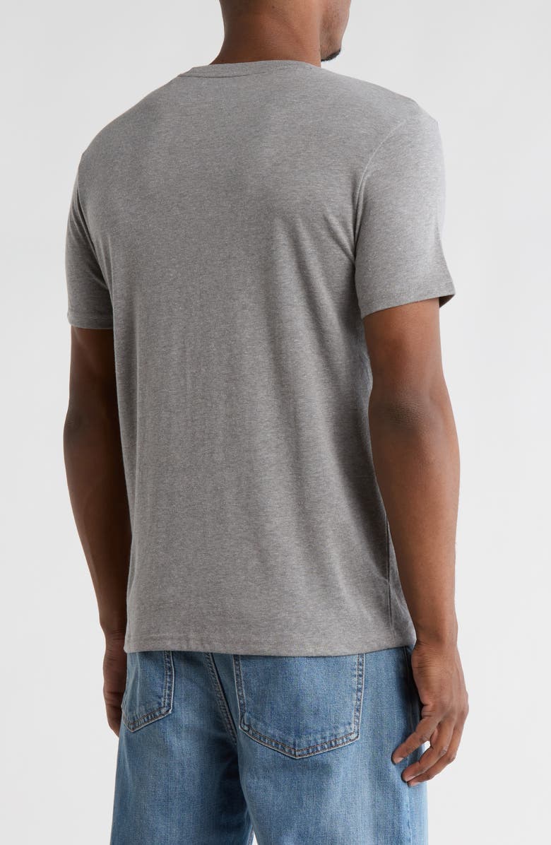 Lucky Brand Holiday Bear Graphic T-Shirt, Alternate, color, Medium Heather Gray