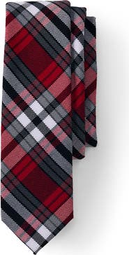Lands' End School Uniform Kids Plaid To Be Tied Tie