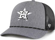 '47 Men's '47 Charcoal Houston Astros Carbon Rope Trucker Adjustable Hat
