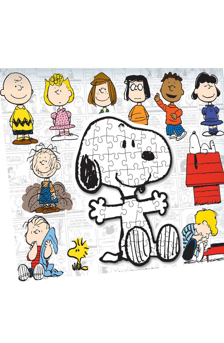 CRA-Z-ART Roseart Mini Shaped Peanuts 500 Piece Puzzle, Alternate, color, Multicolored