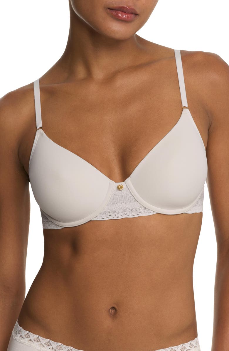 Natori Bliss Perfection Comfort Underwire T-Shirt Bra, Main, color, Coconut