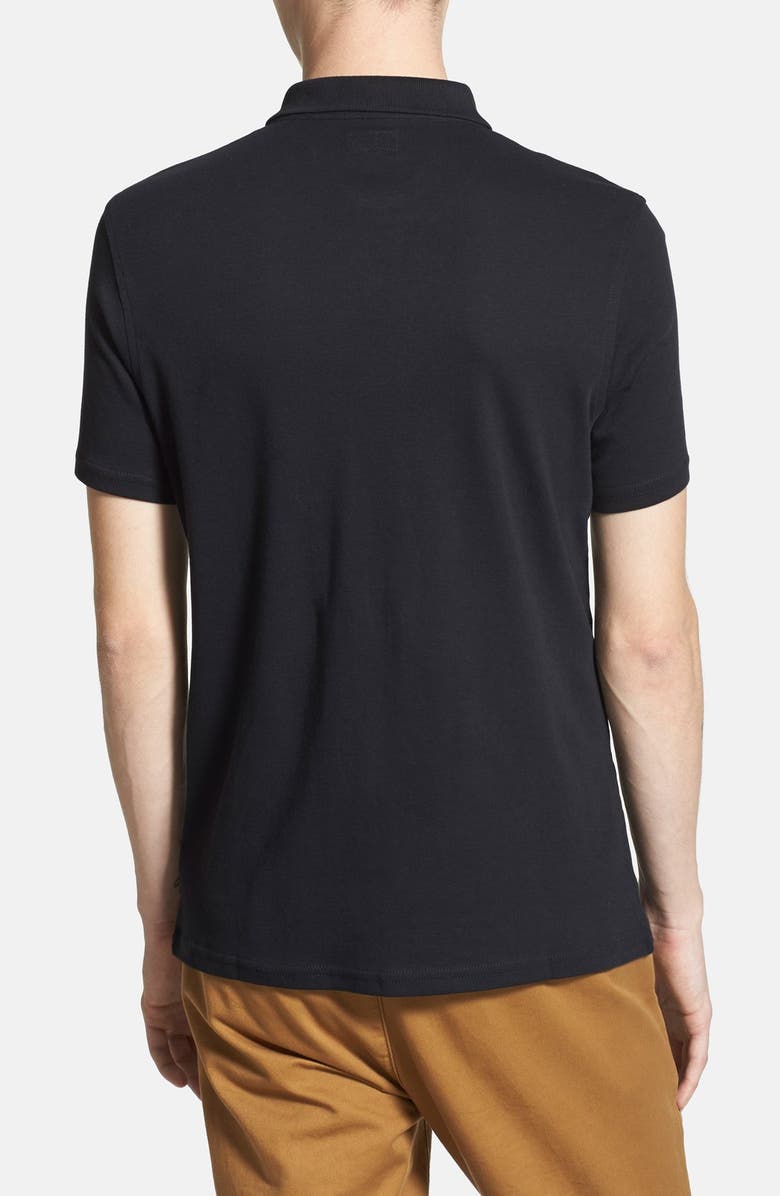 1901 Trim Fit Cotton Jersey Polo, Alternate, color, 