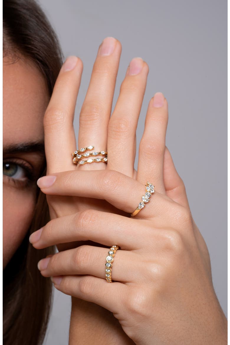 Audrey Coil Stackable Ring (Nordstrom Exclusive), Alternate, color, 18K YELLOW GOLD