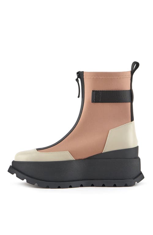 United Nude Roko Platform Bootie In Canyon