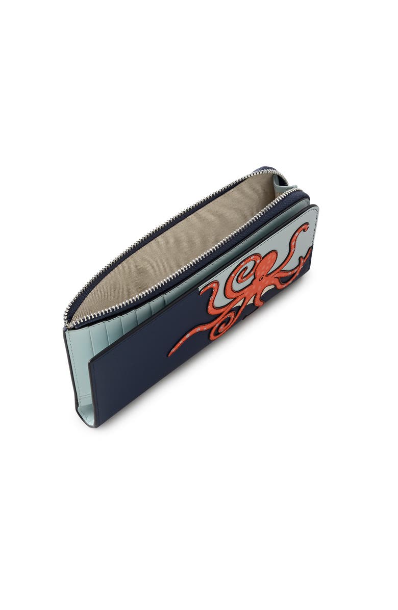 Radley Chilworth Street - Octopus Large Zip Around Wallet, Alternate, color, Naval