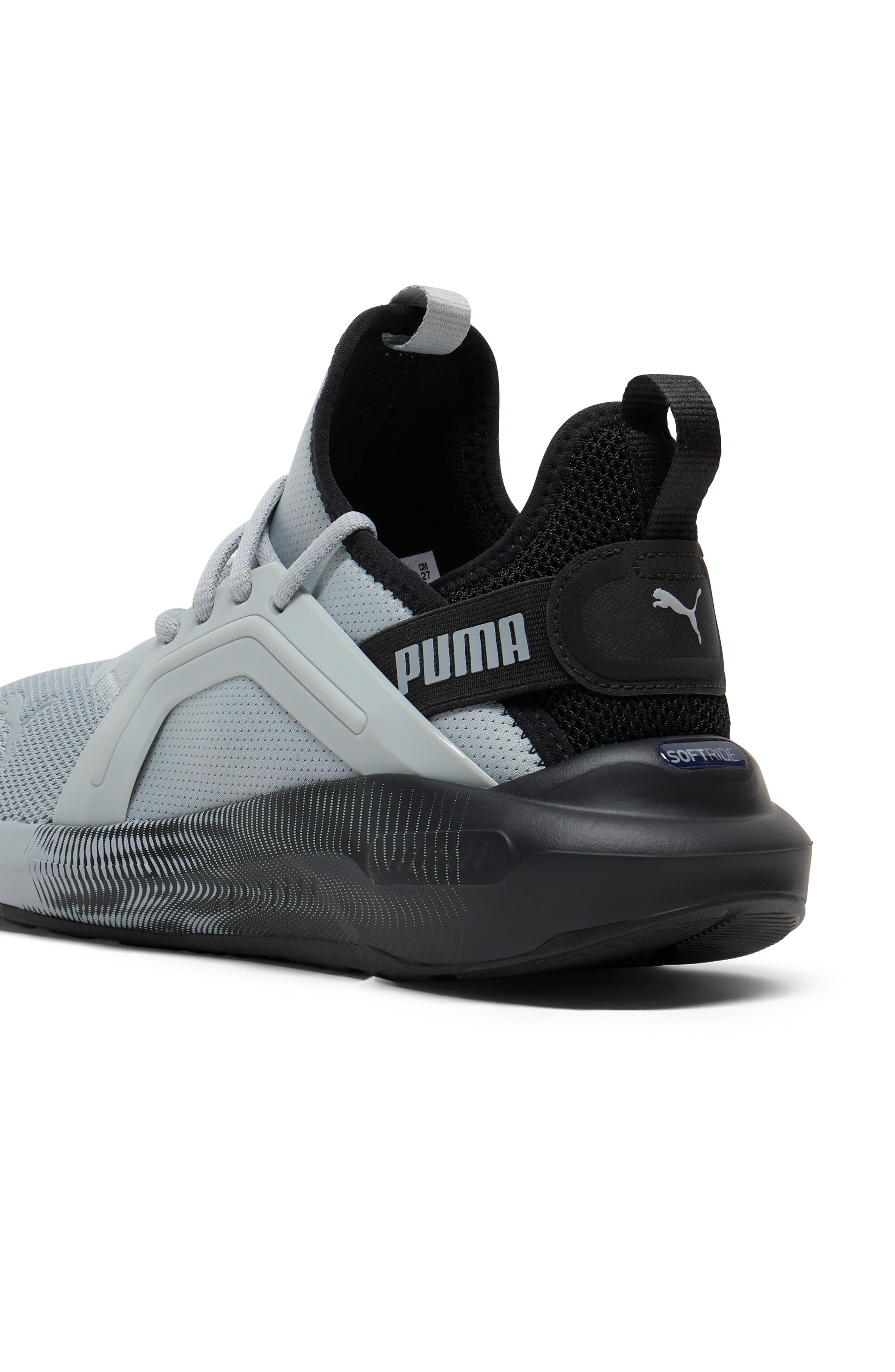 PUMA Softride Enzo 5 Sneaker, Alternate, color, Cool Mid Gray-Puma Black