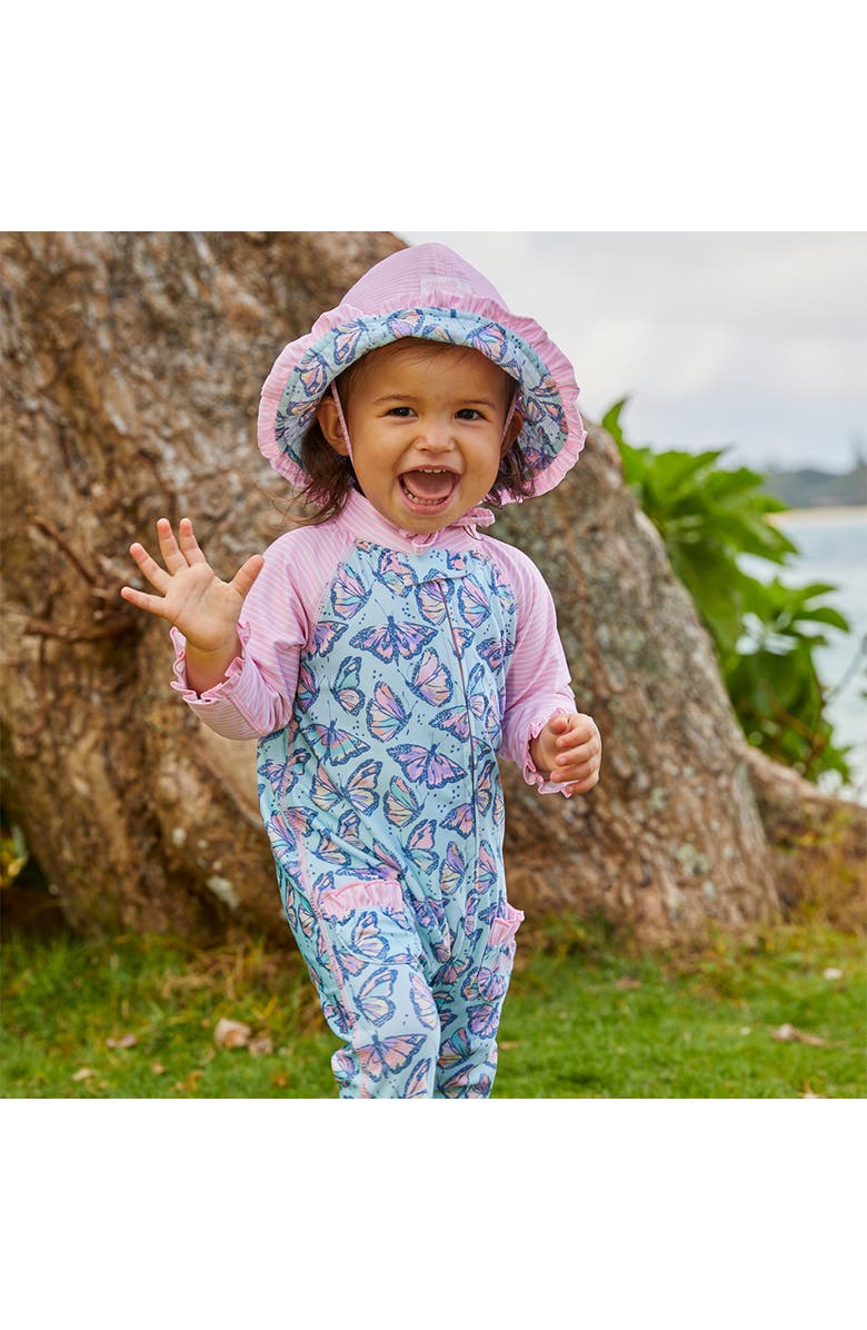 UV Skinz Sun & Swim Suit, Alternate, color, Sweet Butterflies
