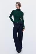 H&M Zip-top Turtleneck Top