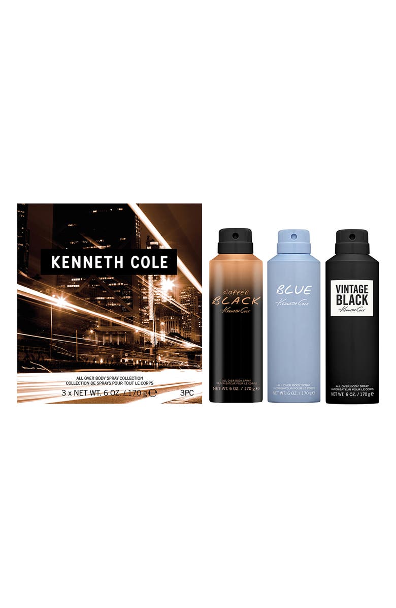 Kenneth Cole Men's 3-Piece Body Spray Set, Alternate, color, 