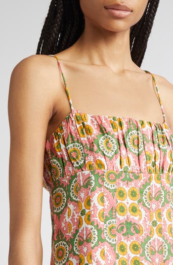 Isadora Cotton Fit & Flare Sundress