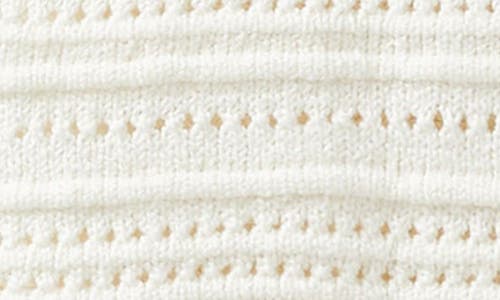 Scotch & Soda Open Knit Vest In White