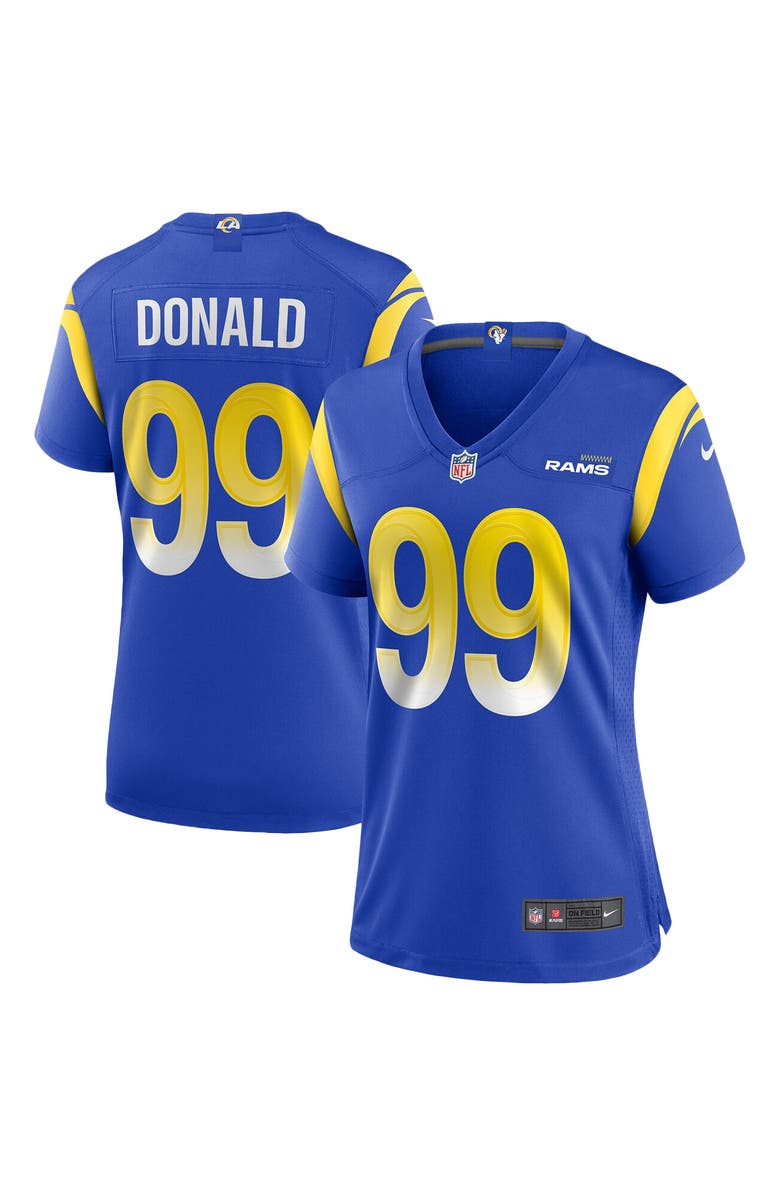 Nike Women's Nike Aaron Donald Royal Los Angeles Rams Game Player Jersey, Alternate, color,