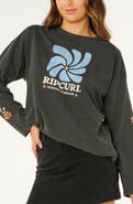 Rip Curl Pacific Coast Heritage Relaxed Graphic Long Sleeve T-Shirt