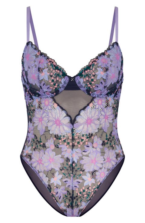 Fleur Fantasy Underwire Teddy (Regular & Plus)