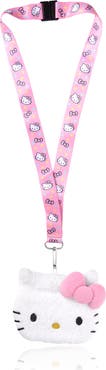Hello Kitty Coin Purse ID Holder Travel Lanyard