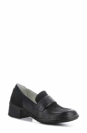 Fly London Elam Block Heel Loafer