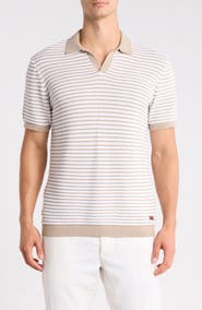 Buffalo Jeans Wicher Stripe Knit Polo