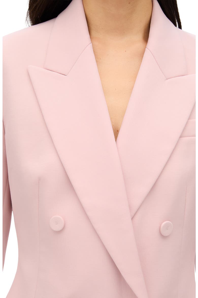 Tailored Double Breasted Jacket, Alternate, color, Lotus Pink