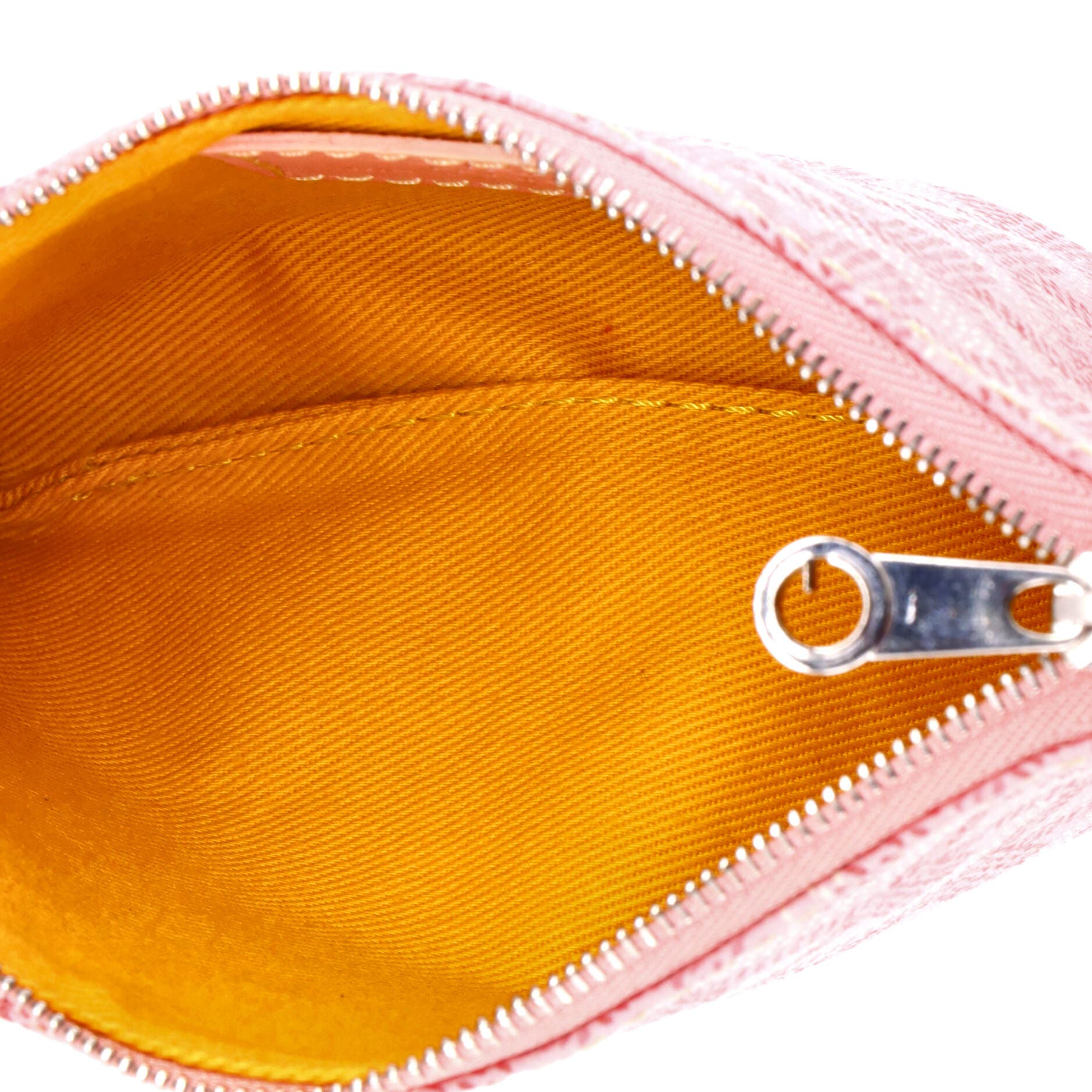 Pre-Owned Goyard Senat Zip Pouch Coated Canvas Mini, Alternate, color, 