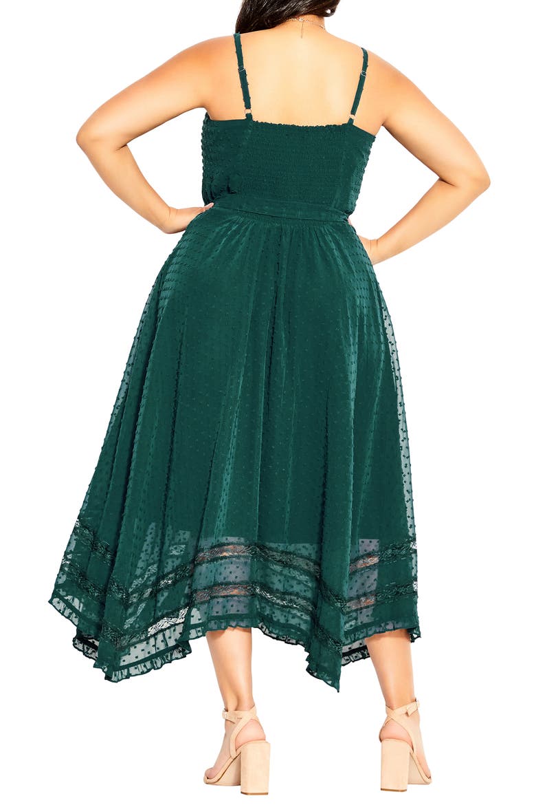 Flirty Nature Midi Dress, Alternate, color, JADE
