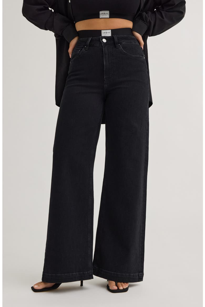 Bellagio High Waist Wide Leg Jeans, Main, color, C4BK-LIGHT
