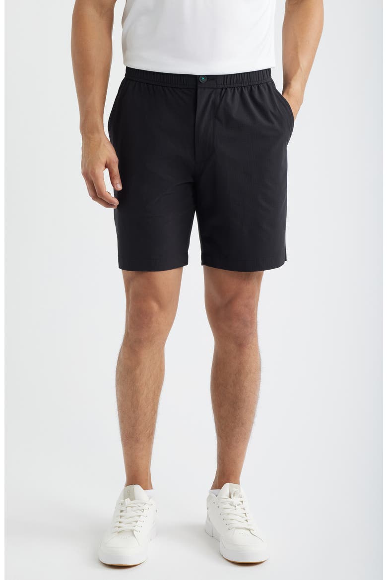 Gulf Shores Hybrid Shorts, Main, color, BLACK