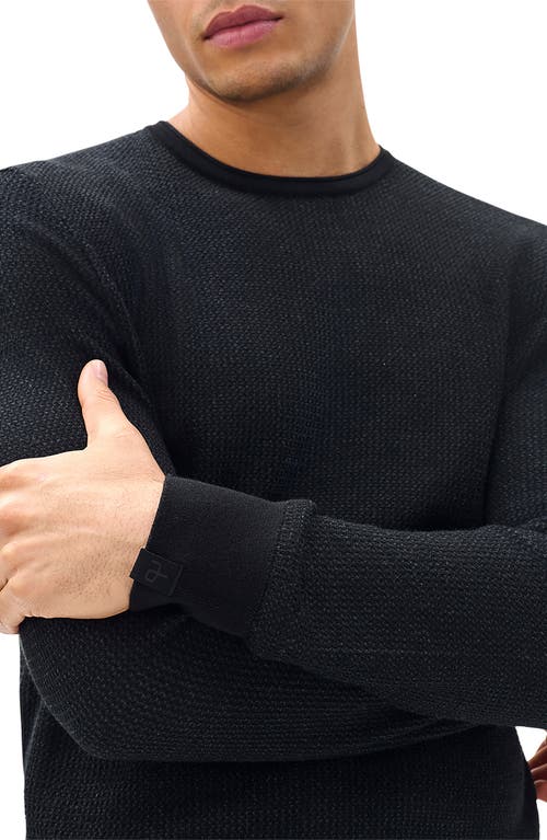 Rag & Bone Gregory Cashmere Crewneck Sweater In Black