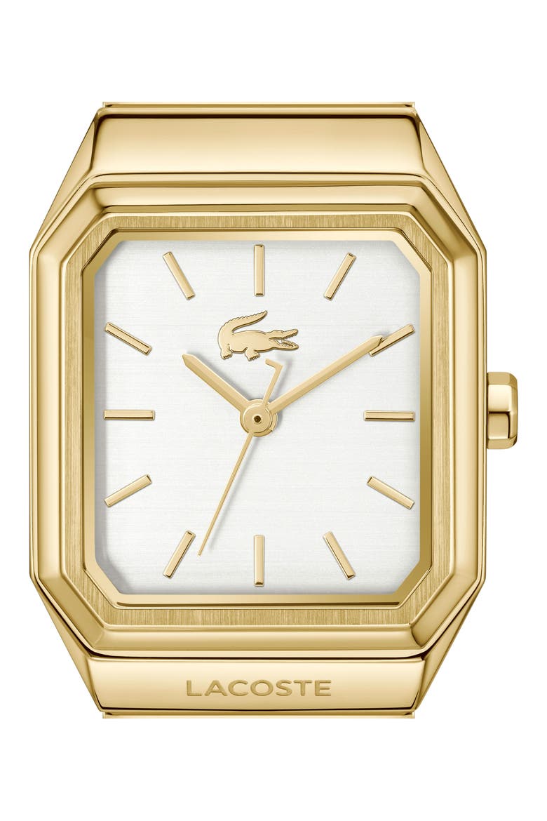 Rene Bracelet Watch, 23mm x 30.8mm, Alternate, color, GOLD