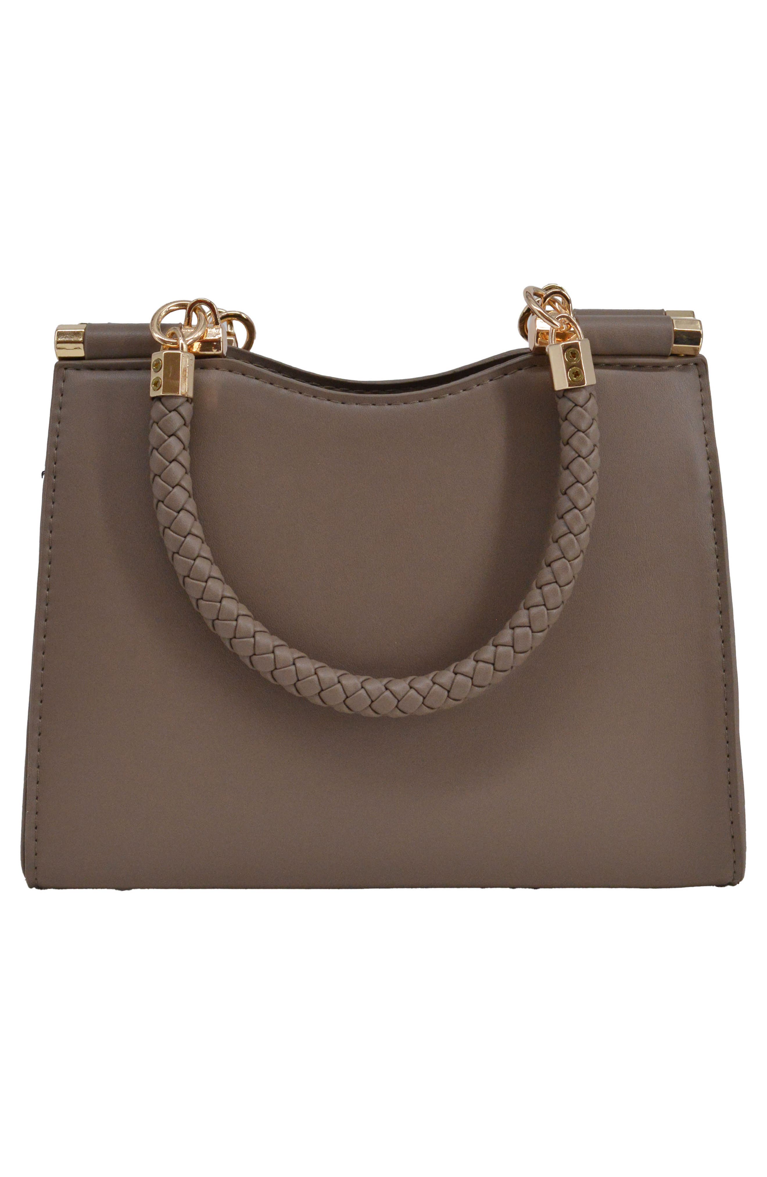 Taffy Mini Satchel, Alternate, color, TAUPE