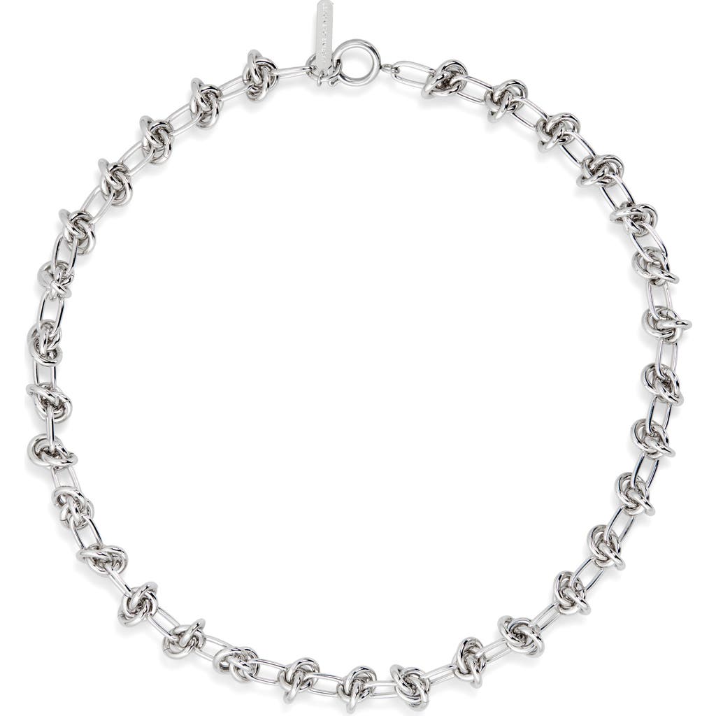 JUSTINE CLENQUET JUSTINE CLENQUET DARIA KNOT CHAIN NECKLACE